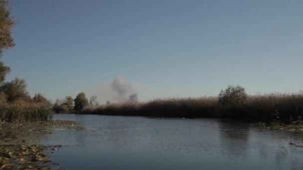 Astracán El delta del río Volga — Vídeos de Stock