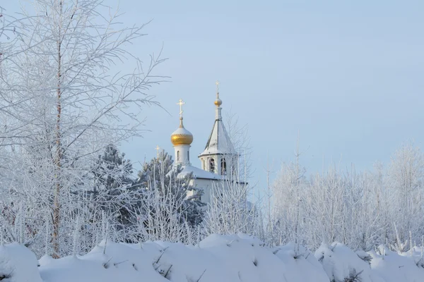 Ortodoxní křesťanské chrámy — Stock fotografie