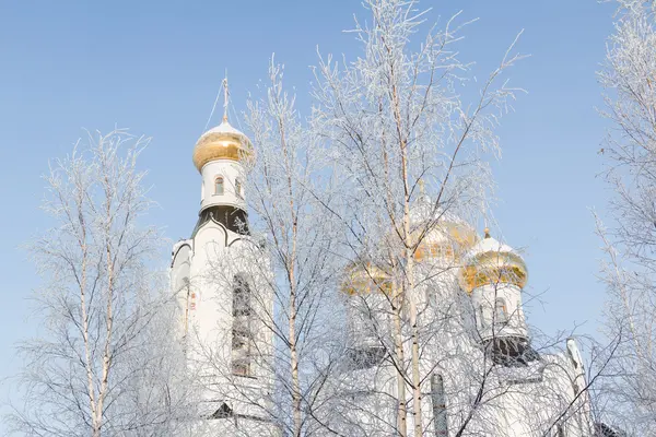 Ortodoxní křesťanské chrámy — Stock fotografie