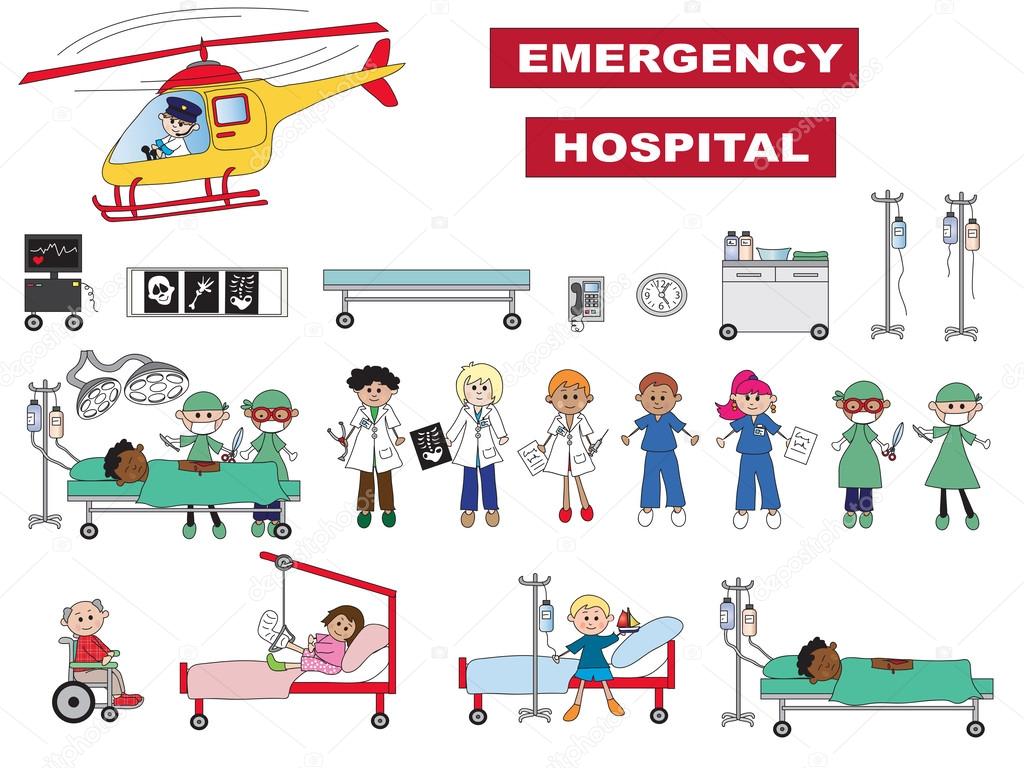 hospital icons