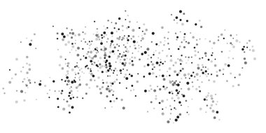 Gümüş parıltılı konfeti.