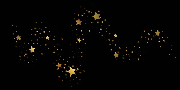 Étoile de confettis. — Image vectorielle
