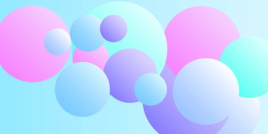 Arka planda taşak şekilleri olan modaya uygun bir kartvizit. Yaratıcı geometrik duvar kağıdı. Vektör 3 boyutlu illüstrasyon. Soyut geometrik arkaplan tasarımı.