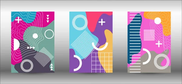 Moderne Abstrakte Vektor Banner Trendige Abstrakte Vektorillustration Broschüre Kreatives Design — Stockvektor
