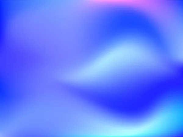 Fundo Holográfico Malha Lisa Brilhante Borrada Padrão Futurista Rosa Azul —  Vetores de Stock
