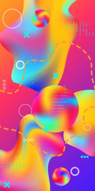 Minimum vektör kapsama alanı. Soyut vektör örtüsü. Mevcut şekillerden, modaya uygun soyut kapaklara, afişlere, posterlere, kitapçıklara yaratıcı sıvı arkaplanı.