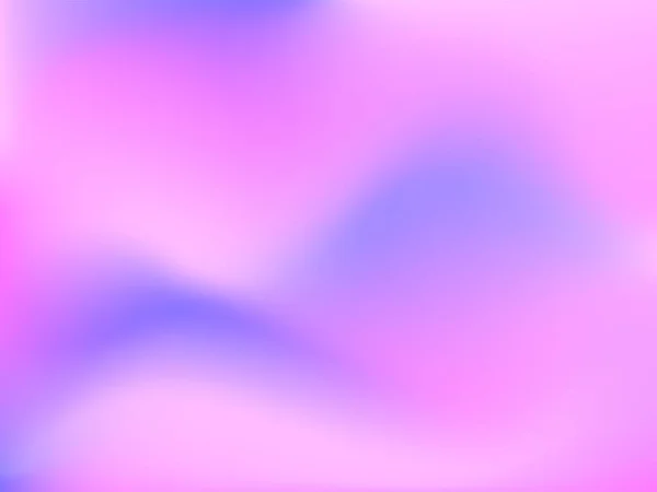 Голографический Фон Яркая Гладкая Сетка Размыла Футуристический Узор Розового Синего — стоковый вектор