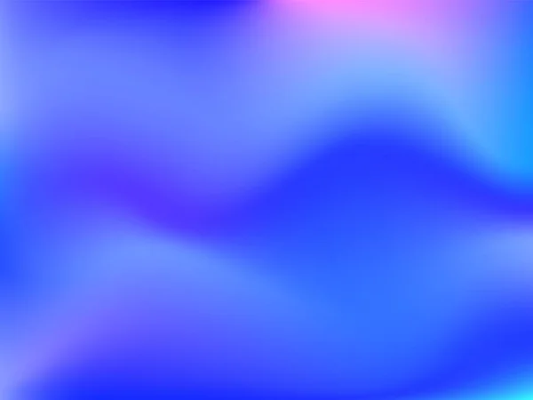 Holografisk Baggrund Lyse Glat Mesh Sløret Futuristisk Mønster Pink Blå – Stock-vektor