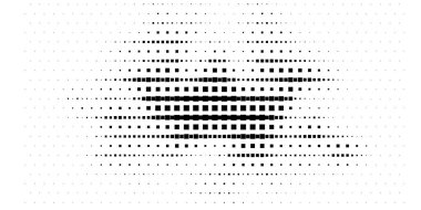 Noktalı yarım ton. Vektör. Posterler, web siteleri, web sayfaları, kartvizitler, kartpostallar, iç tasarım için modern arka plan. Punk, pop, grunge in vintage style Minimalizm