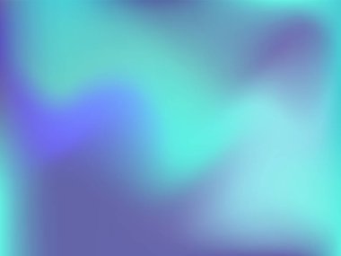 Sanal arkaplan. Bulanık geleceksel deseni olan parlak, pürüzsüz bir ağ. Moda reklam vektörü. Yazdırma ürünleri için yoğun holografik spektrum gradyanı,.