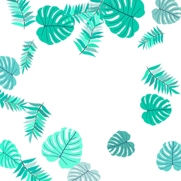 Motif Tropical Vectoriel Tendance Grand Design Pour Tous Les Usages — Image vectorielle