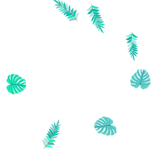 Motif Tropical Vectoriel Tendance Grand Design Pour Tous Les Usages — Image vectorielle