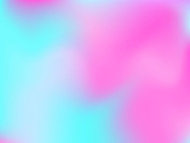 Sanal arkaplan. Bulanık geleceksel deseni olan parlak, pürüzsüz bir ağ. Moda reklam vektörü. Yazdırma ürünleri için yoğun holografik spektrum gradyanı,.