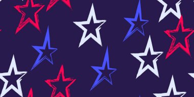 Kağıt tasarımı için modern illüstrasyon. Duvar kâğıdı kaplama tekstil baskısı. Yaratıcı stil geçmişi. Fırça darbesi vektör illüstrasyonu. Kusursuz desen.