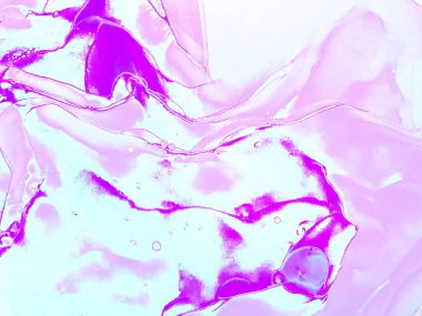 Mavi, pembe, mavi renklerde sihirli peri tasarımı olan güzel bir karikatür arka planı. Moda soyut psikedelik arka plan. Zarif dekorasyon..