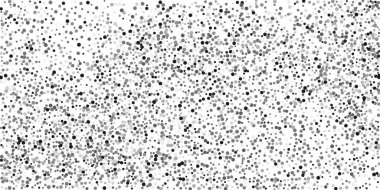  Beyaz arka planda gümüş simli konfeti. Lüks şenlik geçmişi. Dekoratif unsur. Tasarım elementi. Vektör illüstrasyonu, EPS 10. 