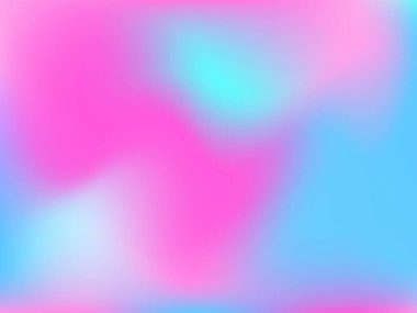 Sanal arkaplan. Bulanık geleceksel deseni olan parlak, pürüzsüz bir ağ. Moda reklam vektörü. Yazdırma ürünleri için yoğun holografik spektrum gradyanı,.