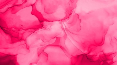 Kadın alkol mürekkebi. Kız için yumuşak bir arka plan. Modern bir kavram. Pembe tatil parşömeni. Pembe Eğlence Akışı. Şarap kadın alkol mürekkebi.