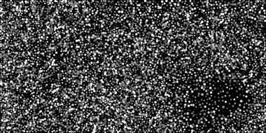 Siyah arka planda gümüş simli konfeti. Parlak parçacıkların yansıması. Dekoratif unsur. Tasarım elementi. Vektör illüstrasyonu, EPS 10. 