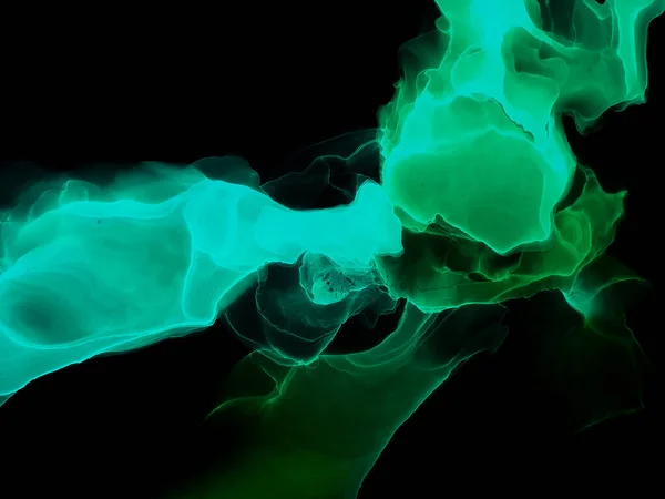 Akvarell Örvény Organikus Finom Vászon Gyönyörű Füst Elvont Háttérben Alkoholos — Stock Fotó