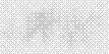 Noktalı yarım ton. Vektör. Posterler, web siteleri, web sayfaları, kartvizitler, kartpostallar, iç tasarım için modern arka plan. Punk, pop, grunge klasik tarzda. Minimalizm.