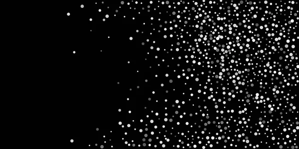 ブラックを基調としたシルバーの輝きのコンフェッティ 豪華なお祝いの背景 装飾的な要素 デザインの要素 ベクターイラスト Eps — ストックベクタ