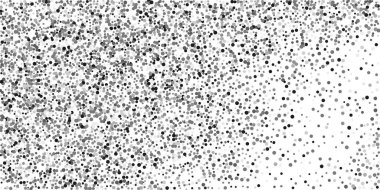 Beyaz arka planda gümüş konfeti noktası. Lüks arkaplan.