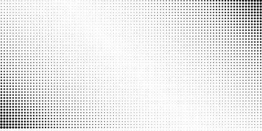 Noktalı yarım ton. Vektör. Posterler, web siteleri, web sayfaları, kartvizitler, kartpostallar, iç tasarım için modern arka plan. Punk, pop, grunge in vintage style Minimalizm