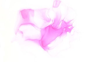 Kadın alkol mürekkebi. Kız için yumuşak bir arka plan. Modern bir kavram. Pembe tatil parşömeni. Pembe Eğlence Akışı. Şarap kadın alkol mürekkebi.