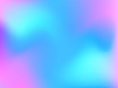 Sanal arkaplan. Bulanık geleceksel deseni olan parlak, pürüzsüz bir ağ. Moda reklam vektörü. Yazdırma ürünleri için yoğun holografik spektrum gradyanı,.