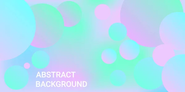 Gradients Forme Boule Fond Abstrait Futuriste Gradient Lumineux Illustration Géométrique — Image vectorielle