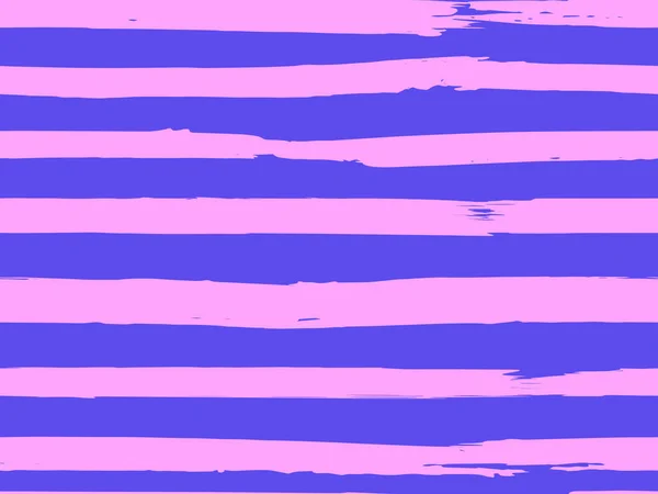Motif Aquarelle Tendance Avec Des Rayures Colorées Peintes Avec Pinceau — Image vectorielle