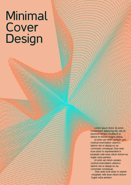 Modern Designmall Kreativ Vätska Bakgrunder Från Nuvarande Former För Att — Stock vektor