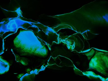 Alkol mürekkebi modern soyut resim, çağdaş sanat.