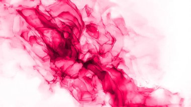 Kadın alkol mürekkebi. Kız için yumuşak bir arka plan. Modern bir kavram. Pembe tatil parşömeni. Pembe Eğlence Akışı. Şarap kadın alkol mürekkebi. 