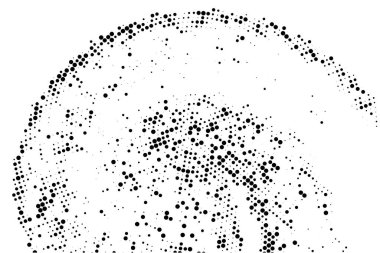 Noktalı yarım ton. Vektör. Posterler, web siteleri, web sayfaları, kartvizitler, kartpostallar, iç tasarım için modern arka plan. Punk, pop, grunge klasik tarzda. Minimalizm.