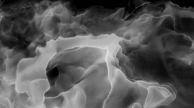 Boho monokrom mürekkebi için sıvı. Duman dokusu. Dekorasyon tasarımı için gri tonlu suluboya ile klasik çizim. Modern sanat. Gümüş lekeli yüzey. Soyut yazdırma.