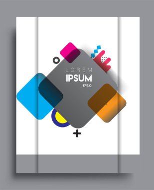 Abstract geometric pattern design and background. Vector templates for modern design, cover, template, decorated, brochure, flyer.