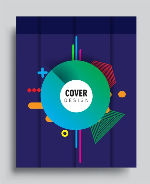 Abstract Geometric Pattern Design Background Vector Templates Modern Design Cover — Διανυσματικό Αρχείο