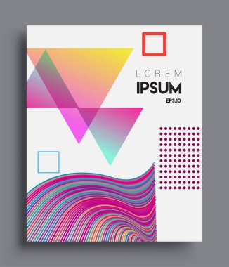 Abstract geometric pattern design and background. Vector templates for modern design, cover, template, decorated, brochure, flyer.