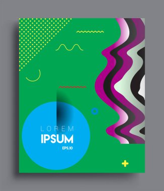 Abstract geometric pattern design and background. Vector templates for modern design, cover, template, decorated, brochure, flyer.