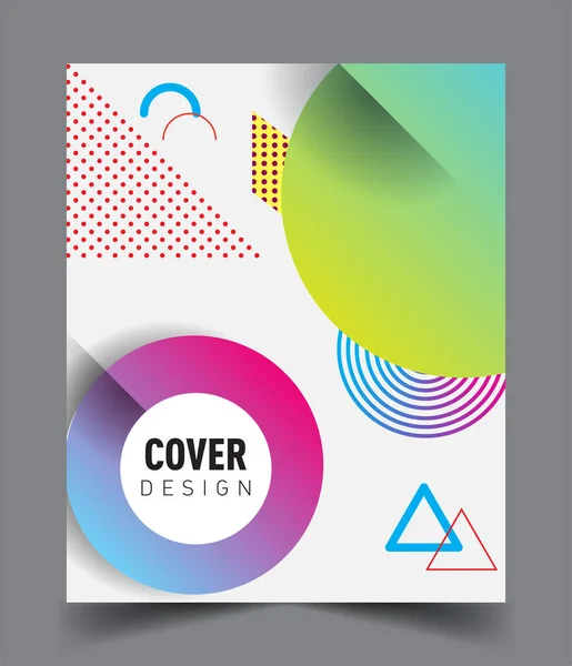 Abstract Geometric Pattern Design Background Vector Templates Modern Design Cover — Stok Vektör