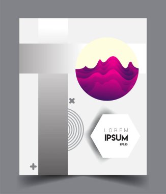 Minimalistic design, creative concept Abstract geometric design, Memphis pattern and colorful background. Applicable for placards, brochures, posters, covers and banners.