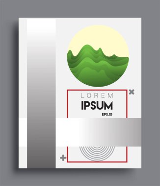 Minimalistic design, creative concept Abstract geometric design, Memphis pattern and colorful background. Applicable for placards, brochures, posters, covers and banners.