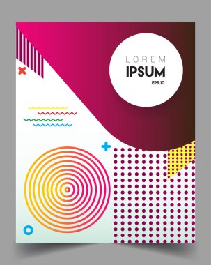 Arkaplan Soyut geometrik desen tasarımı. Modern tasarım için vektör şablonları, kapak, şablon, dekore edilmiş, broşür, broşür.