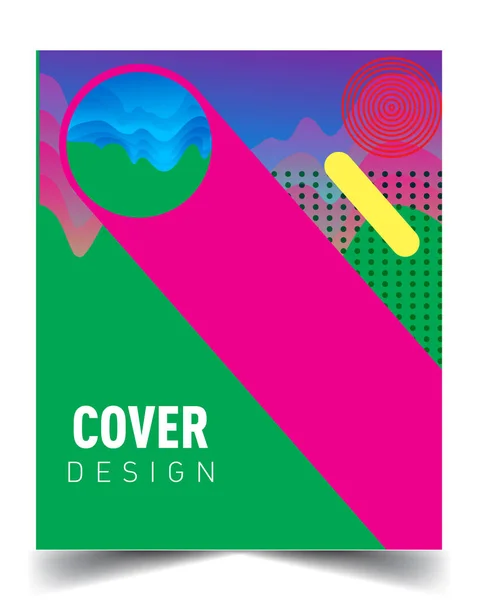 Háttér Absztrakt Geometriai Minta Tervezés Vektor Sablonok Modern Design Borító — Stock Vector