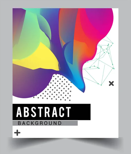 Abstrakte Geometrische Mustergestaltung Und Hintergrund Vektorvorlagen Für Modernes Design Cover — Stockvektor