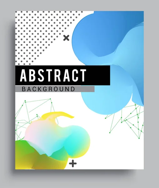 Abstrakte Geometrische Mustergestaltung Und Hintergrund Vektorvorlagen Für Modernes Design Cover — Stockvektor