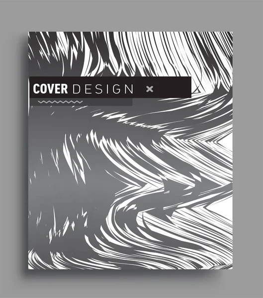 Abstrakte Geometrische Linienmuster Hintergrund Für Business Broschüren Cover Design Schwarz — Stockvektor