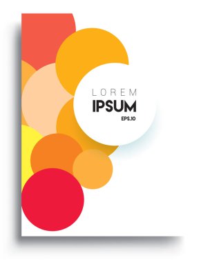 Modern soyut kapaklar. Cool gradient şekilleri bileşimi, vektör tasarımı kapsar.